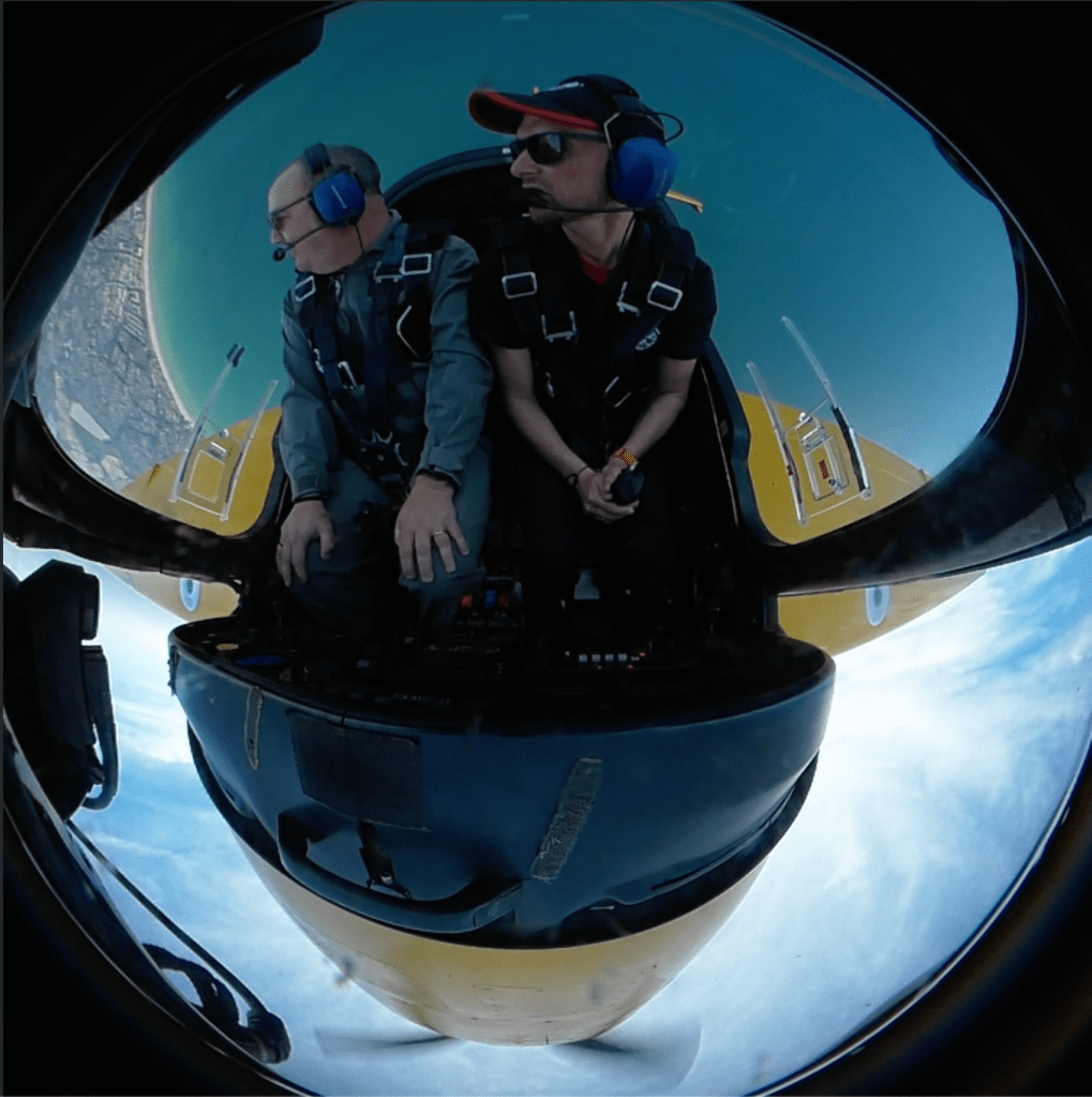 Fisheye still from video